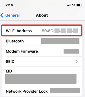 环县苹果mac维修如何在iPhone查找MAC地址 