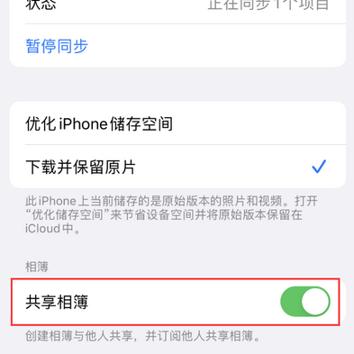 环县苹果手机维修分享在iPhone上找不到共享相簿怎么办 